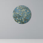 ALMOND BLOSSOM Round Wall Art