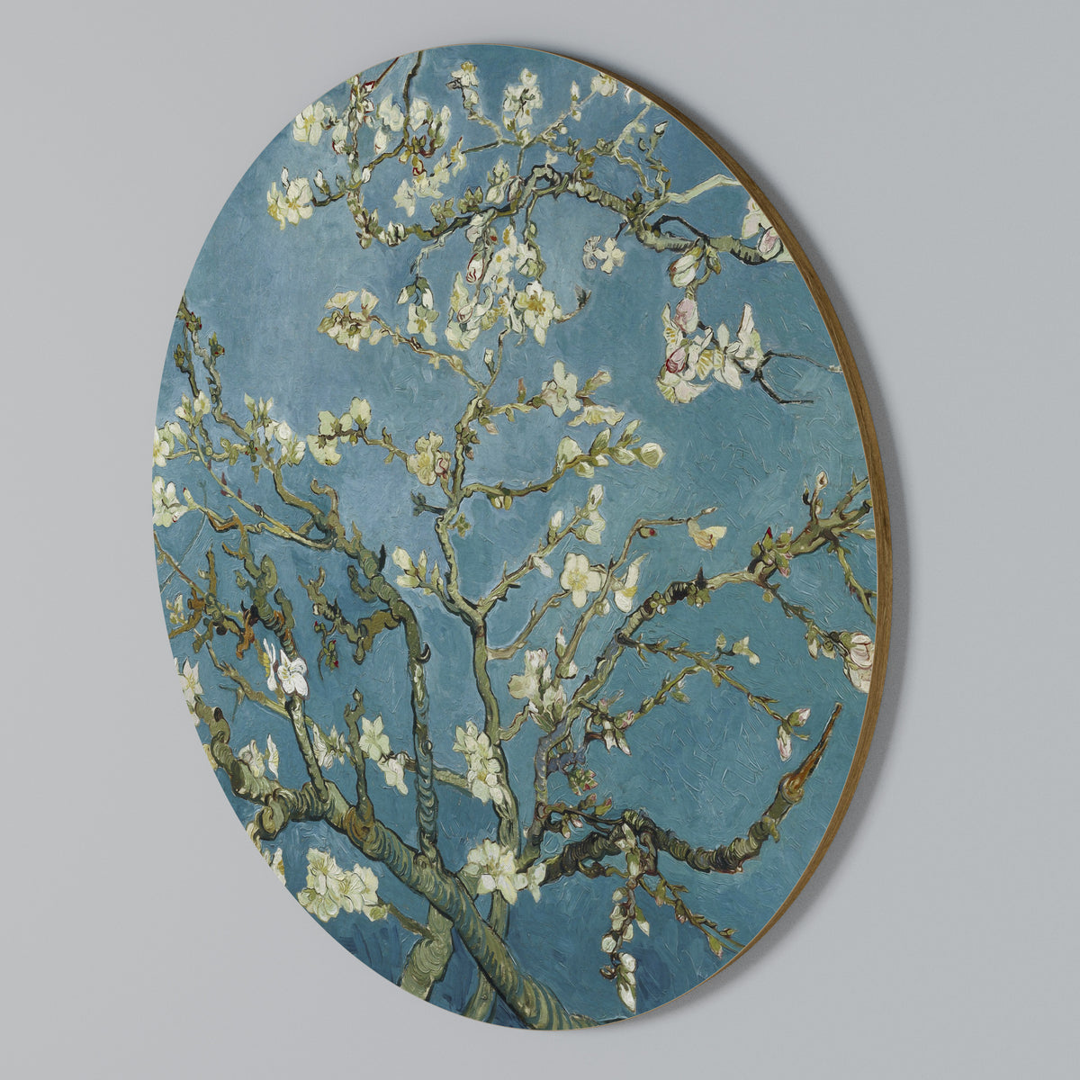 ALMOND BLOSSOM Rund väggdekor