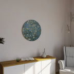 ALMOND BLOSSOM Round Wall Art