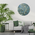 ALMOND BLOSSOM Round Wall Art