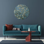 ALMOND BLOSSOM Round Wall Art