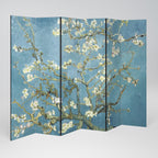 ALMOND BLOSSOM Decorative 6-Panel Room Divider