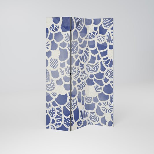 SAPHIRE TESSERA Dekorativ 3-panels rumsavdelare