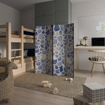 SAPHIRE TESSERA Decorative 4-Panel Room Divider