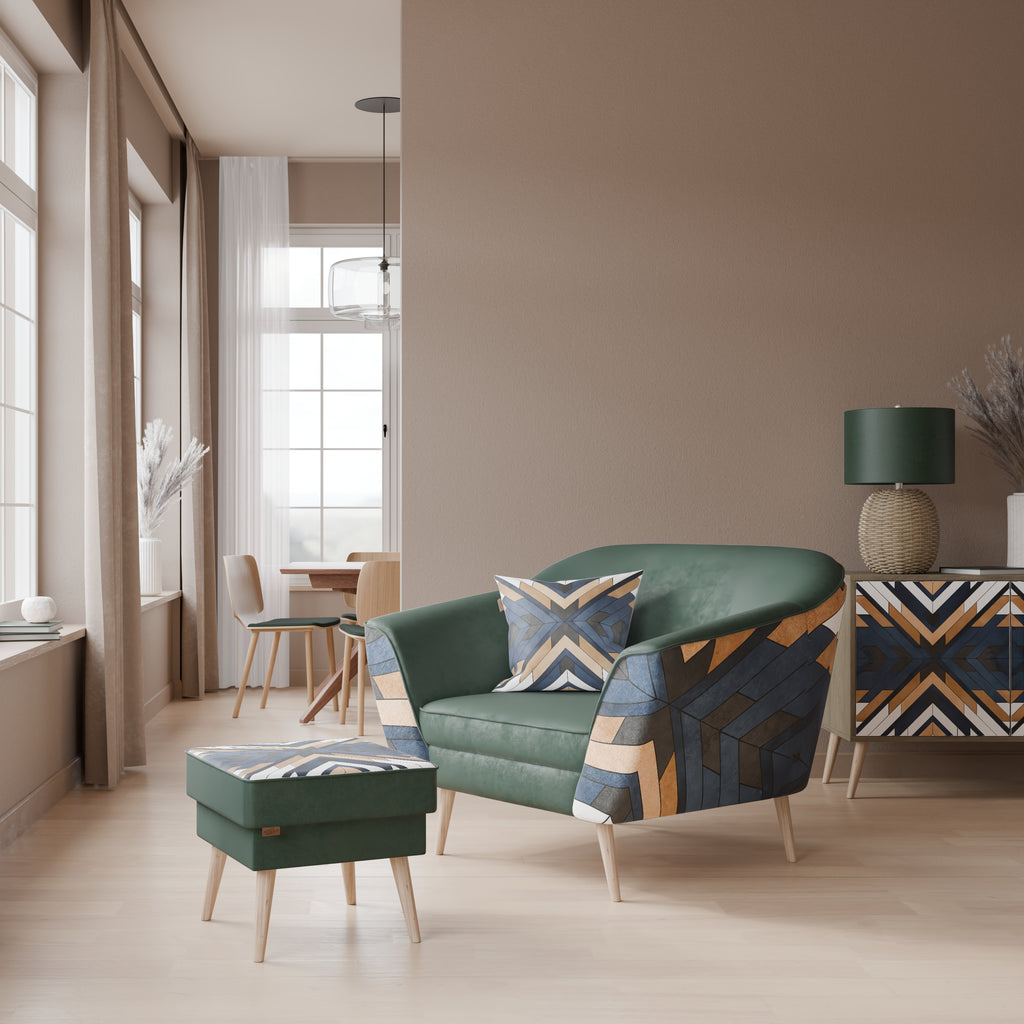 ARTFUL GEOMETRI AURORA Fåtölj