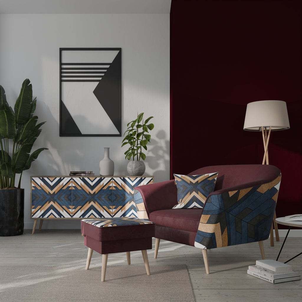 ARTFUL GEOMETRI AURORA Fåtölj