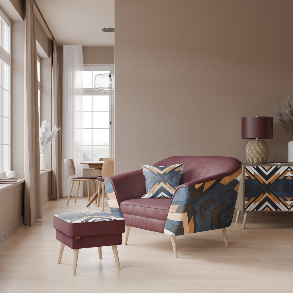 ARTFUL GEOMETRI AURORA Fåtölj