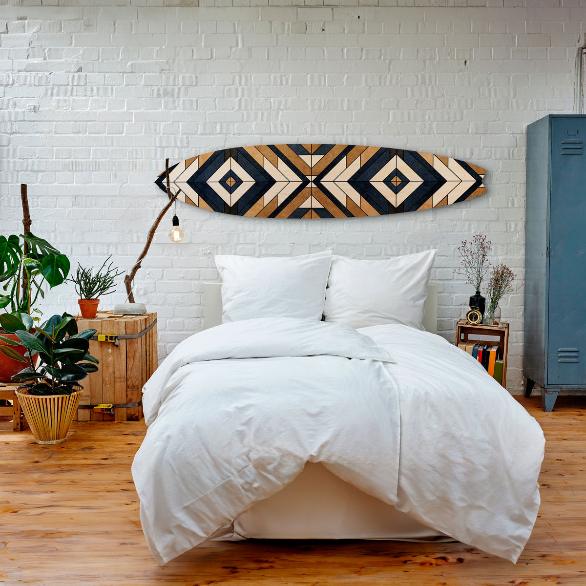 ARTFUL GEOMETRY Dekorativ Surfbräda