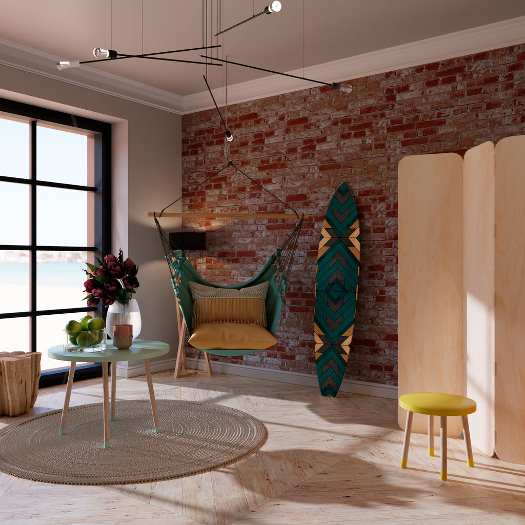 ARTISTIC GEOMETRY Dekorativ Surfbräda