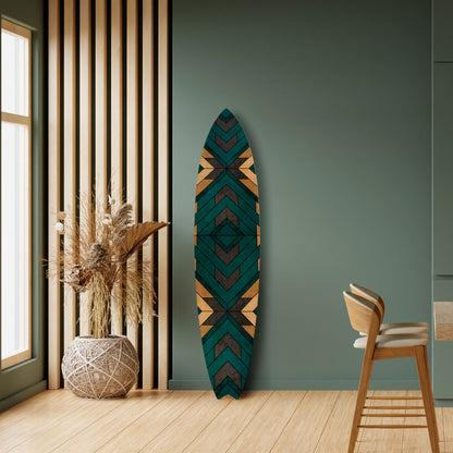ARTISTIC GEOMETRY Dekorativ Surfbräda