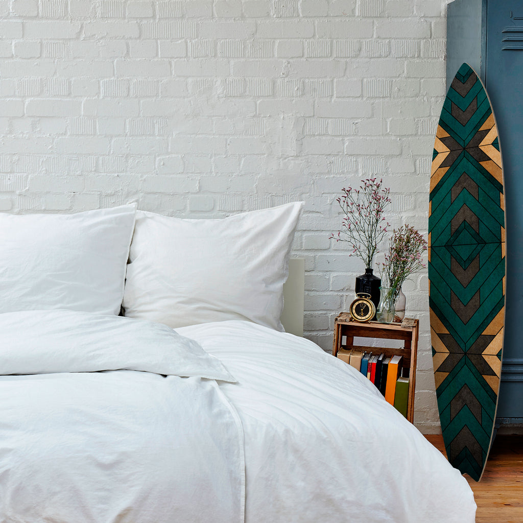 ARTISTIC GEOMETRY Dekorativ Surfbräda