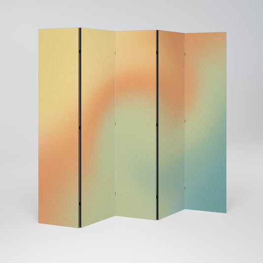 MIRAGE MELODIES Decorative 5-Panel Room Divider