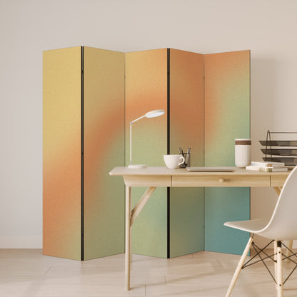 MIRAGE MELODIES Decorative 5-Panel Room Divider