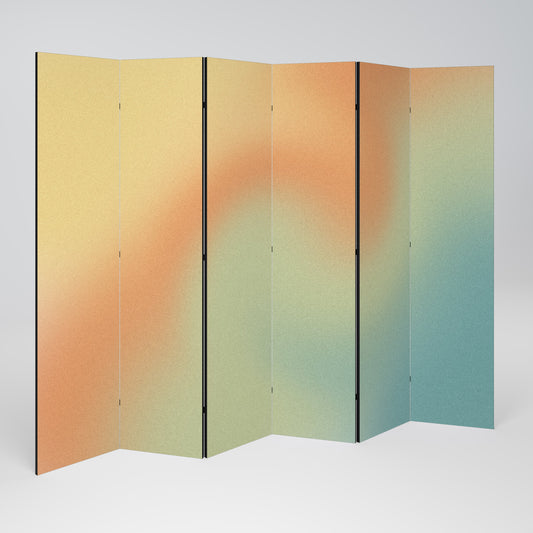 MIRAGE MELODIES Decorative 6-Panel Room Divider