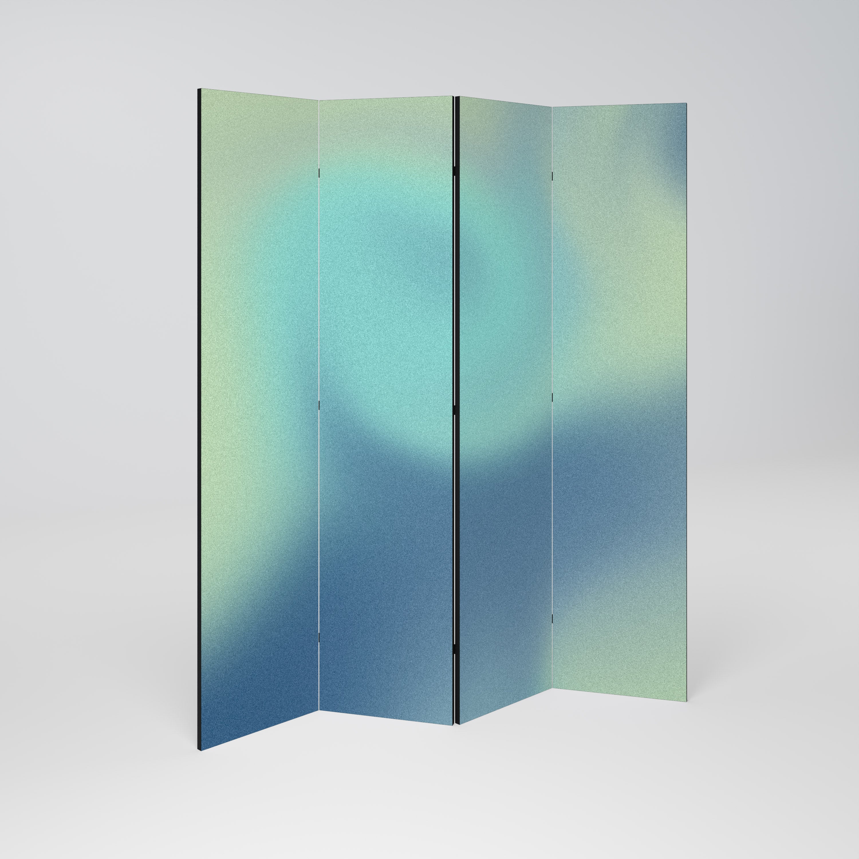 ETHEREAL SHADES UNVEILED Rumsavdelare 4 paneler