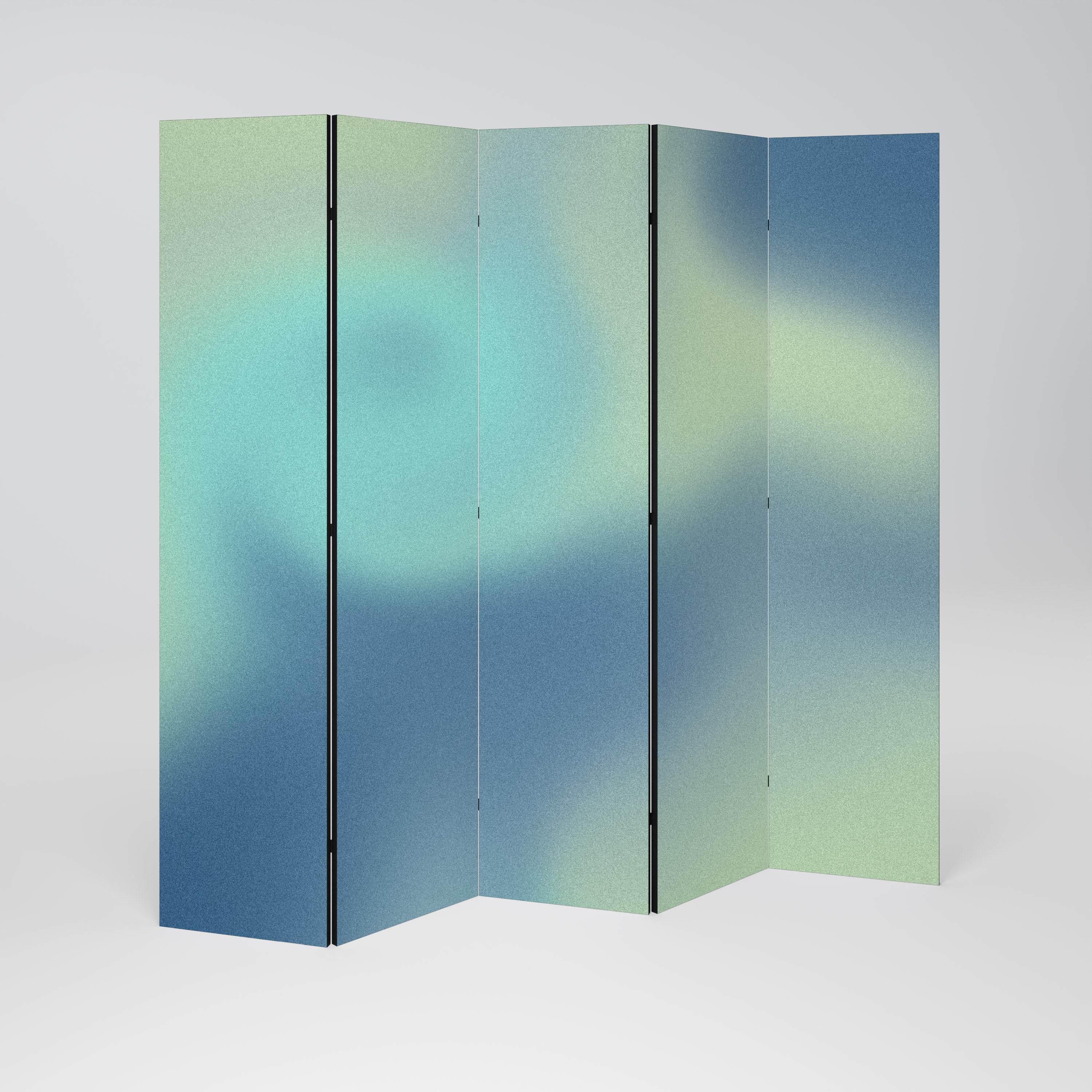 ETHEREAL SHADES UNVEILED Dekorativ rumsavdelare – 5 paneler