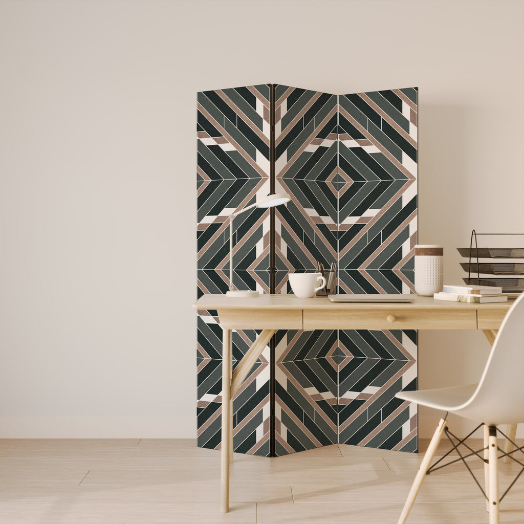 DIMENSION DELIGHTS Dekorativ rumsavdelare med 3 paneler