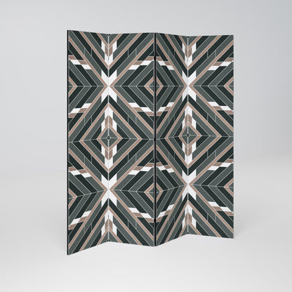 DIMENSION DELIGHTS Decorative 4-Panel Room Divider