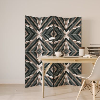 DIMENSION DELIGHTS Decorative 4-Panel Room Divider