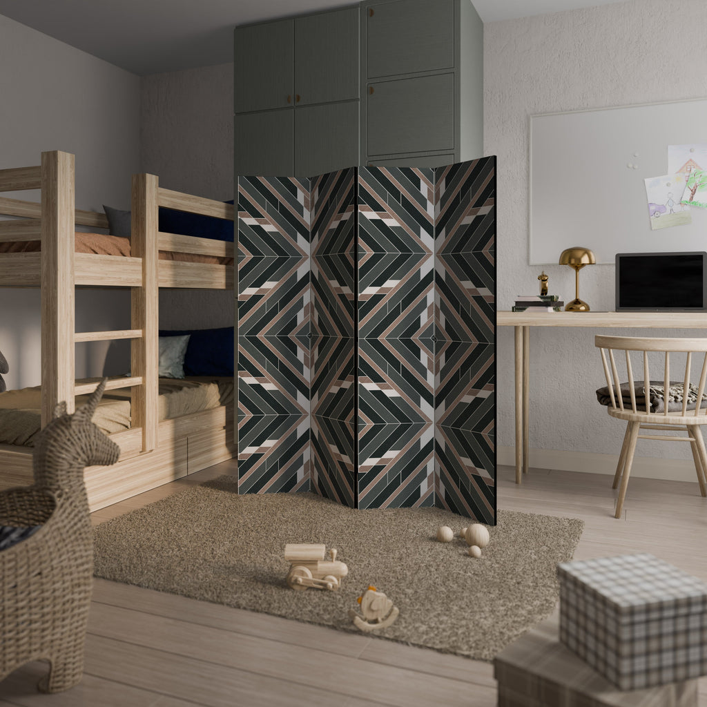 DIMENSION DELIGHTS Dekorativ rumsavdelare med 4 paneler