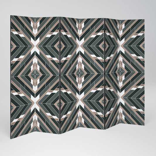 DIMENSION DELIGHTS Decorative 6-Panel Room Divider