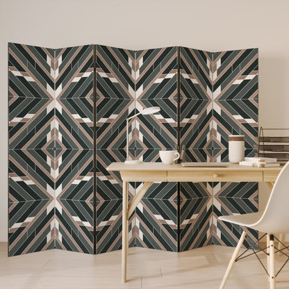 DIMENSION DELIGHTS Dekorativ rumsavdelare med 6 paneler