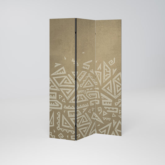 KULTURELL LAYERING Dekorativ 3-panels rumsavdelare