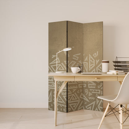 CULTURAL LAYERING Dekorativ rumsavdelare – 3 paneler
