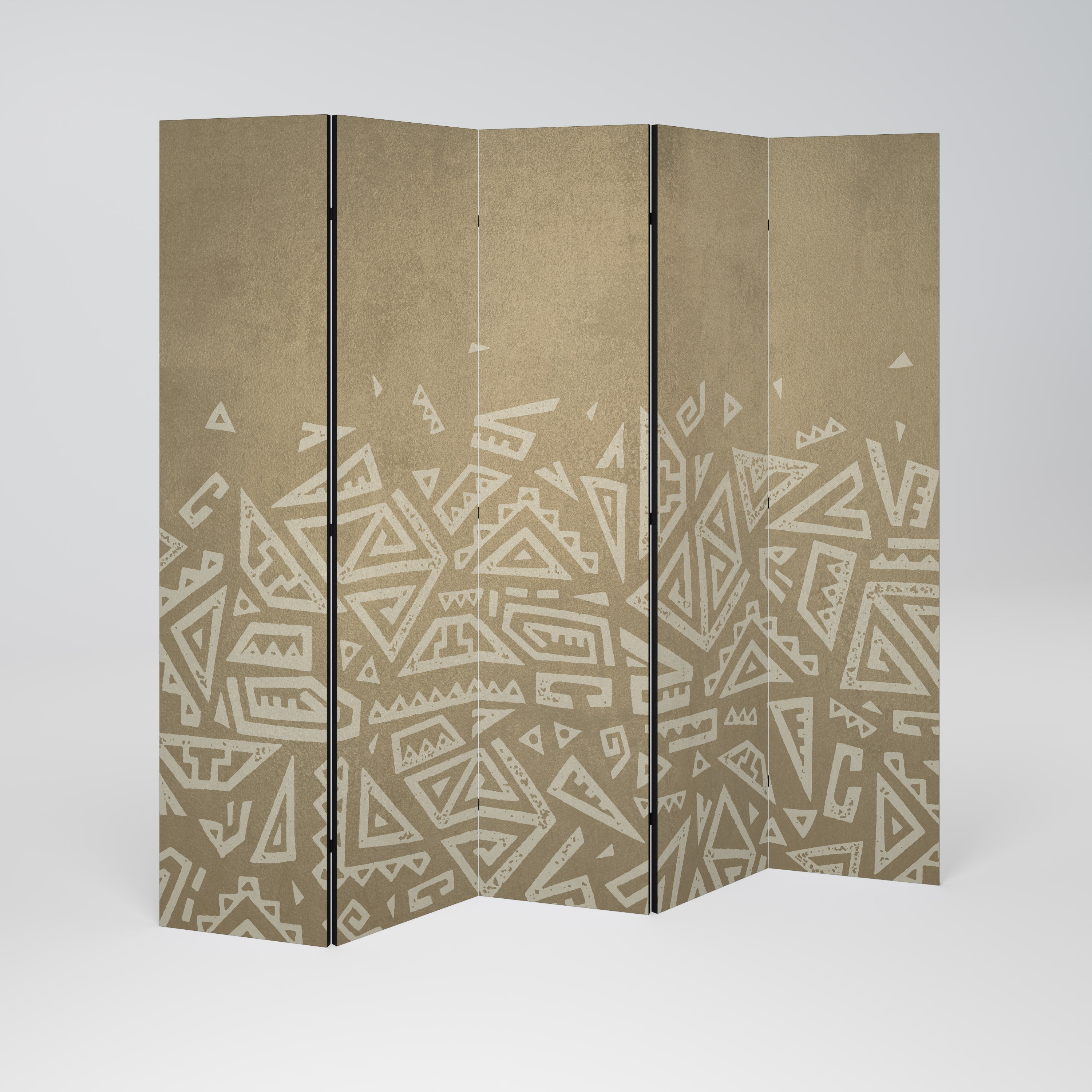 CULTURAL LAYERING Dekorativ rumsavdelare – 5 paneler