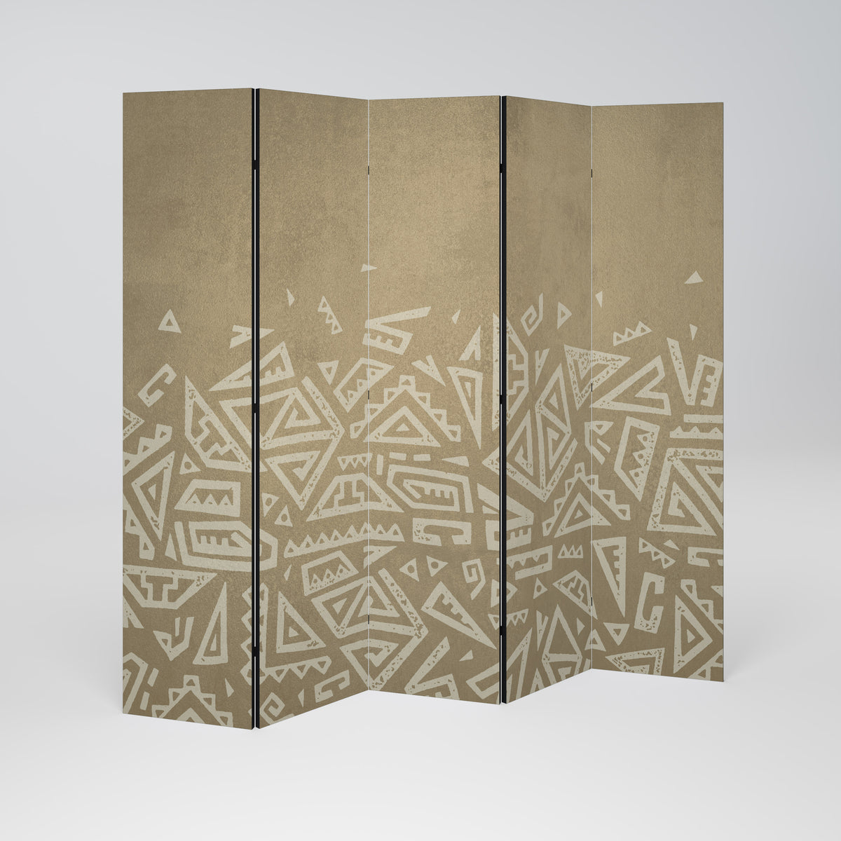CULTURAL LAYERING Dekorativ rumsavdelare – 5 paneler