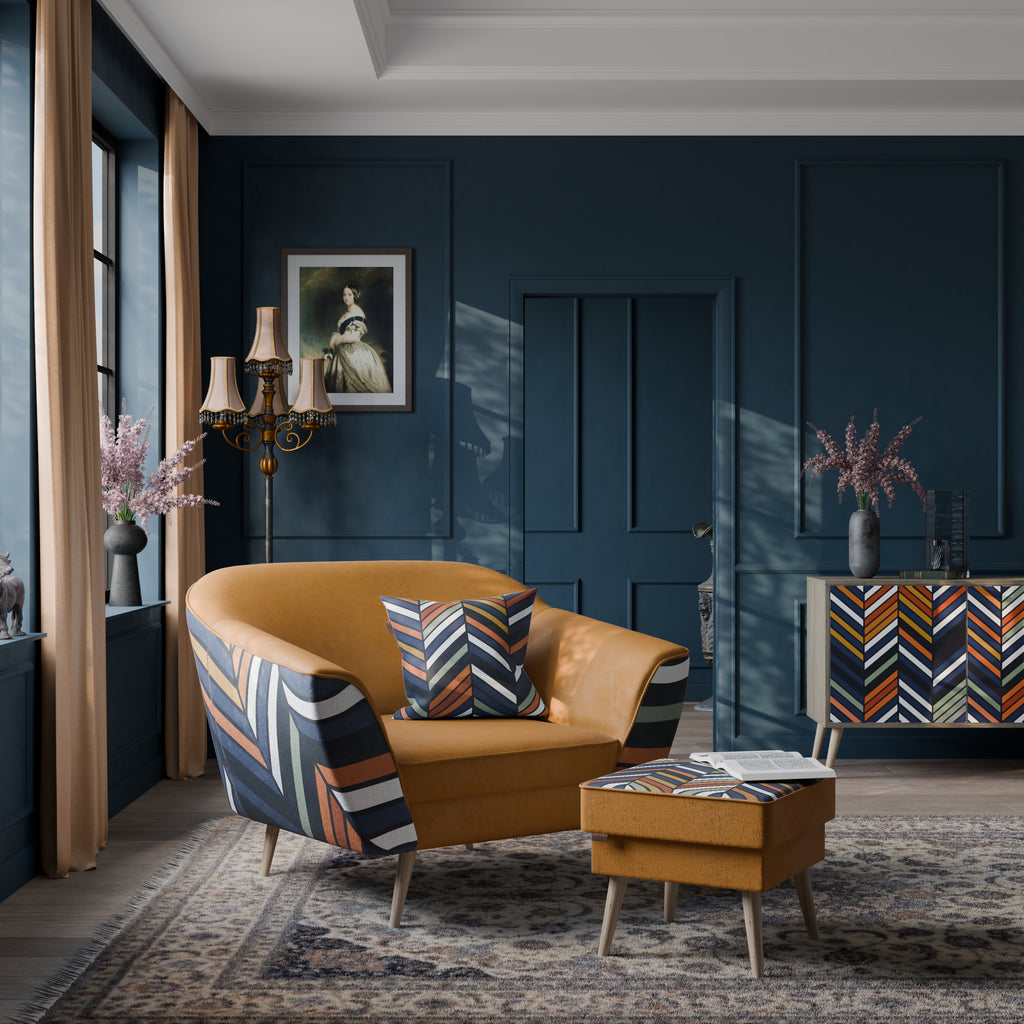 VIBRANT PATCHWORK AURORA Armchair