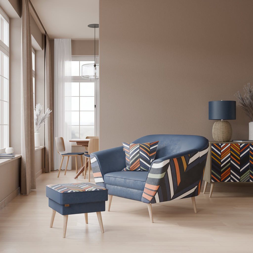 VIBRANT PATCHWORK AURORA Armchair