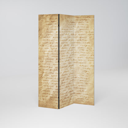 PAGES OF MEMORY Dekorativ rumsavdelare – 3 paneler