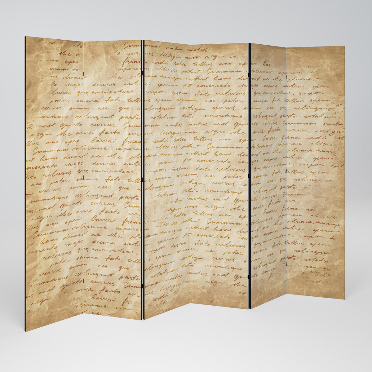 PAGES OF MEMORY Rumsavdelare 6 paneler