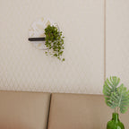 SPOTTED DAZE Rund konsthylla i svart finish