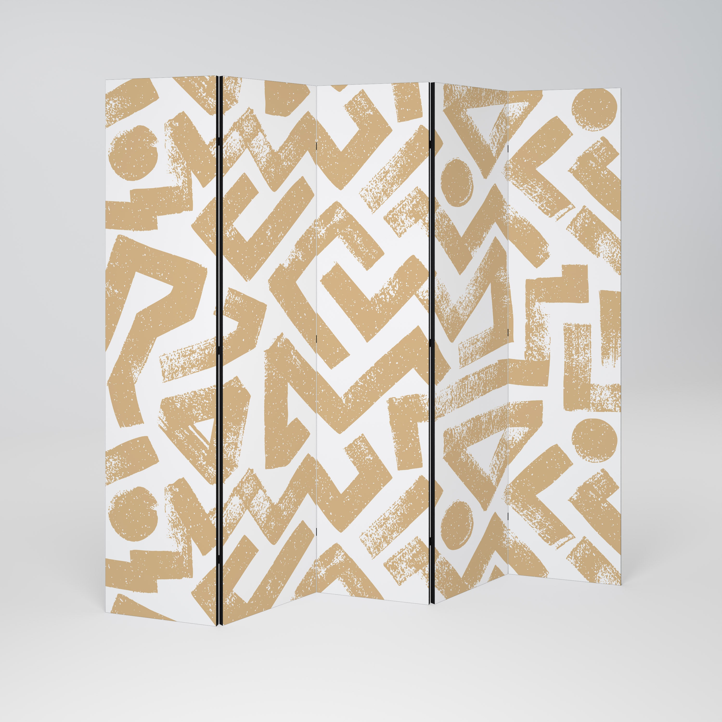 CLUSTER CRAFTS Dekorativ rumsavdelare – 5 paneler