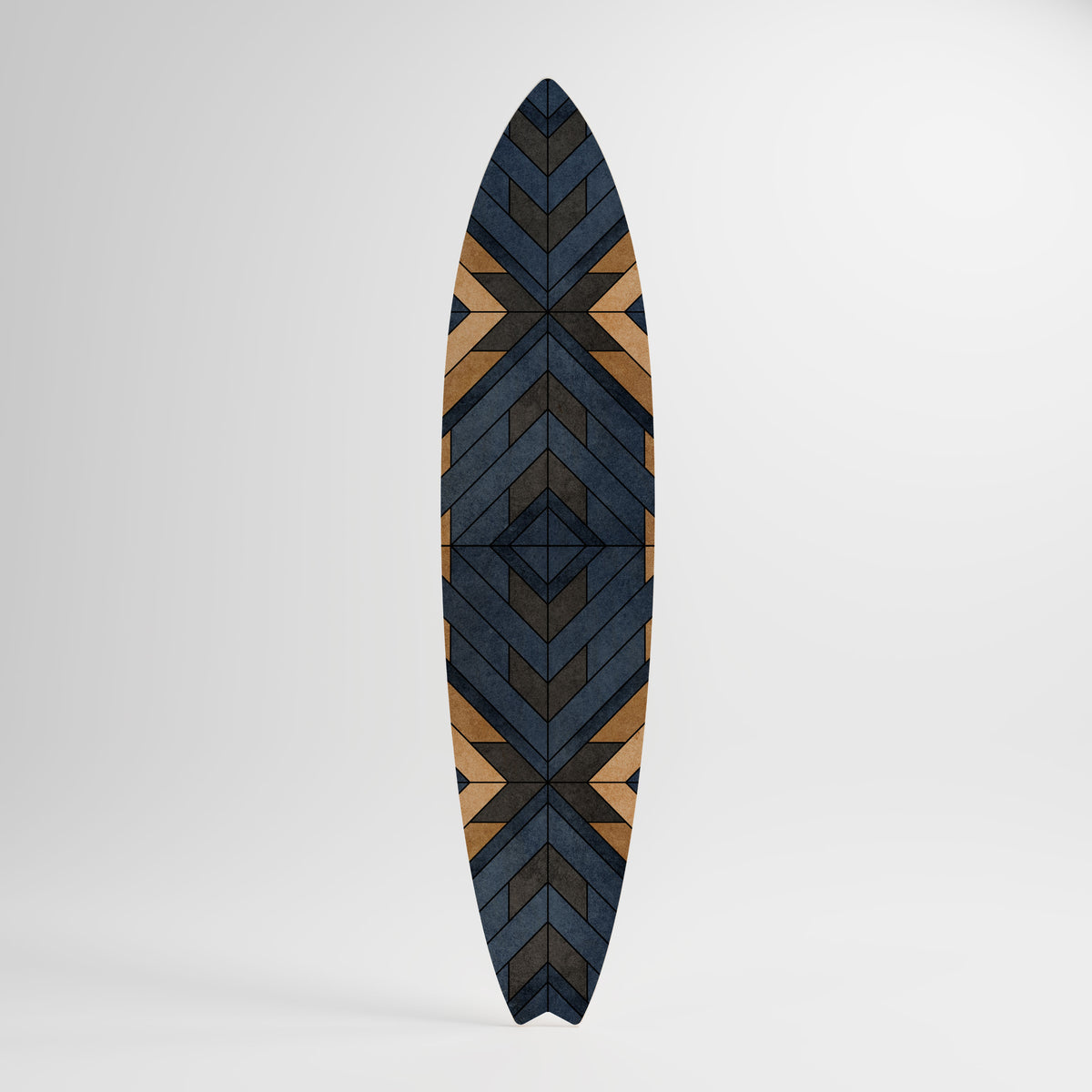 CRAFTY GEOMETRY Dekorativ Surfbräda