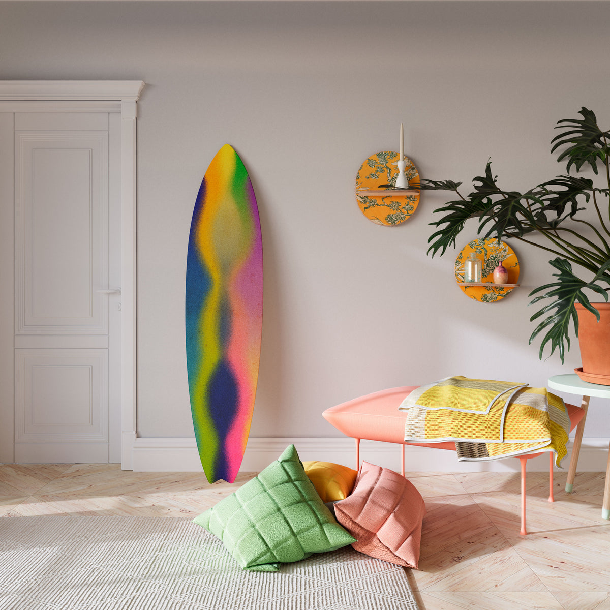 AURORA DAZE Surfboard Decorative Panel