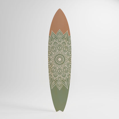 MANDALA WAVE DANCE Dekorativ Surfbräda