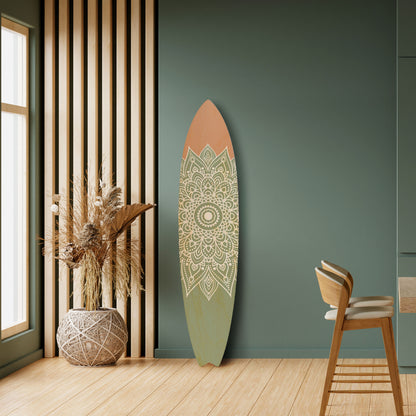MANDALA WAVE DANCE Dekorativ Surfbräda