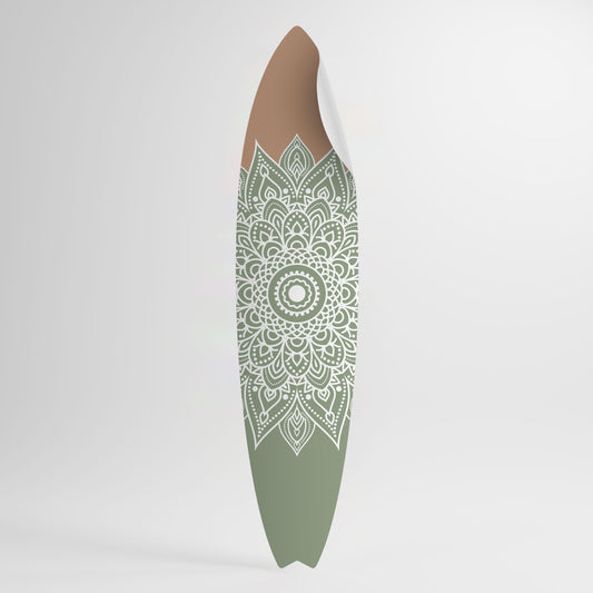 MANDALA WAVE DANCE Väggdekal surfbräda
