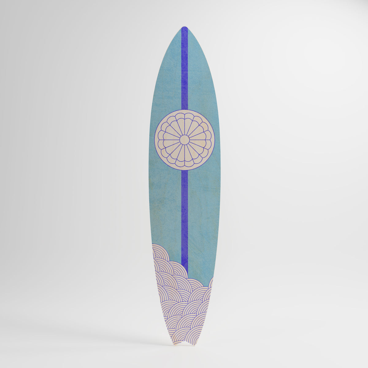 TIDAL STRIPE Dekorativ Surfbräda