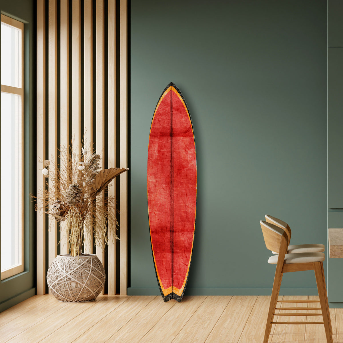 SCARLET EDGE Dekorativ Surfbräda