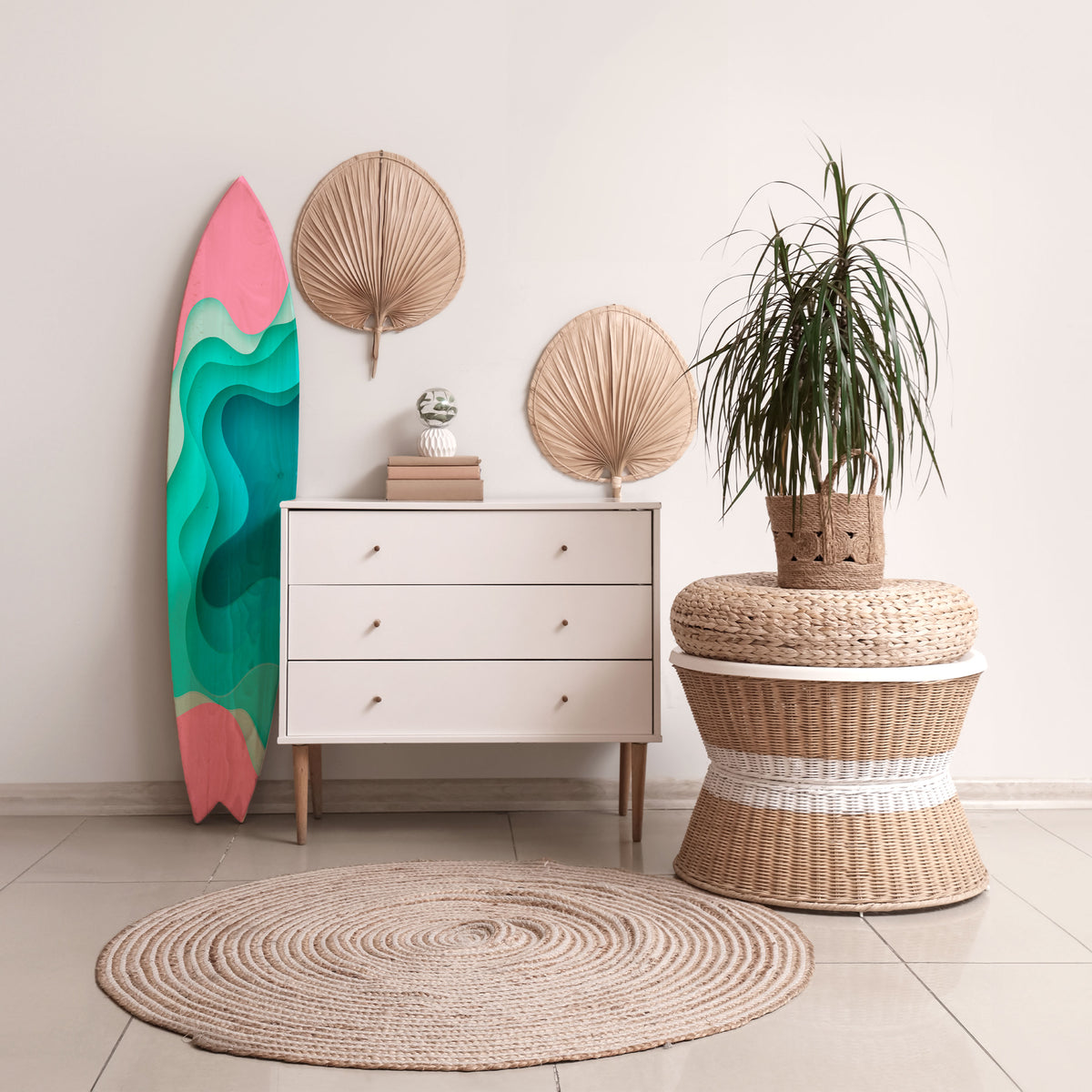CYANIC ABYSS Surfboard Decorative Panel