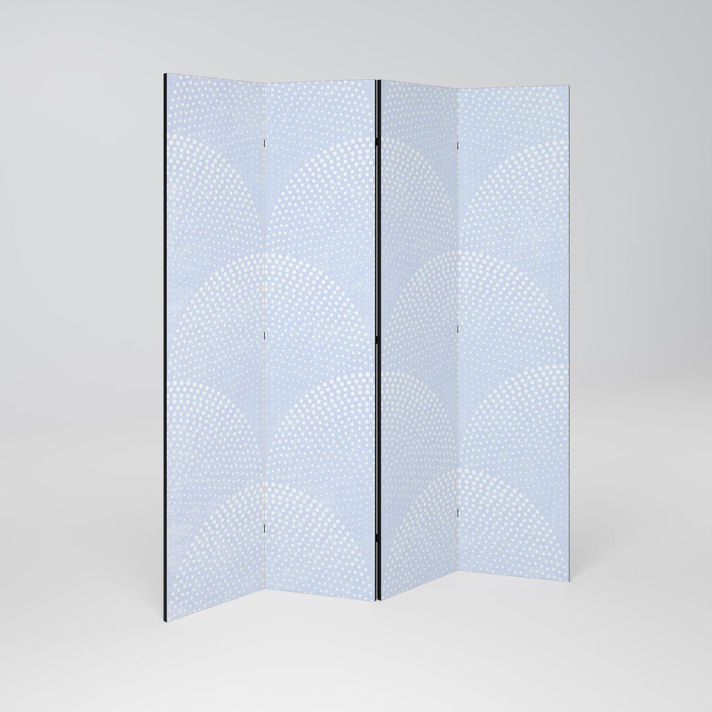 HARMONIOS CURVES DISPLAY Dekorativ rumsavdelare med 4 paneler