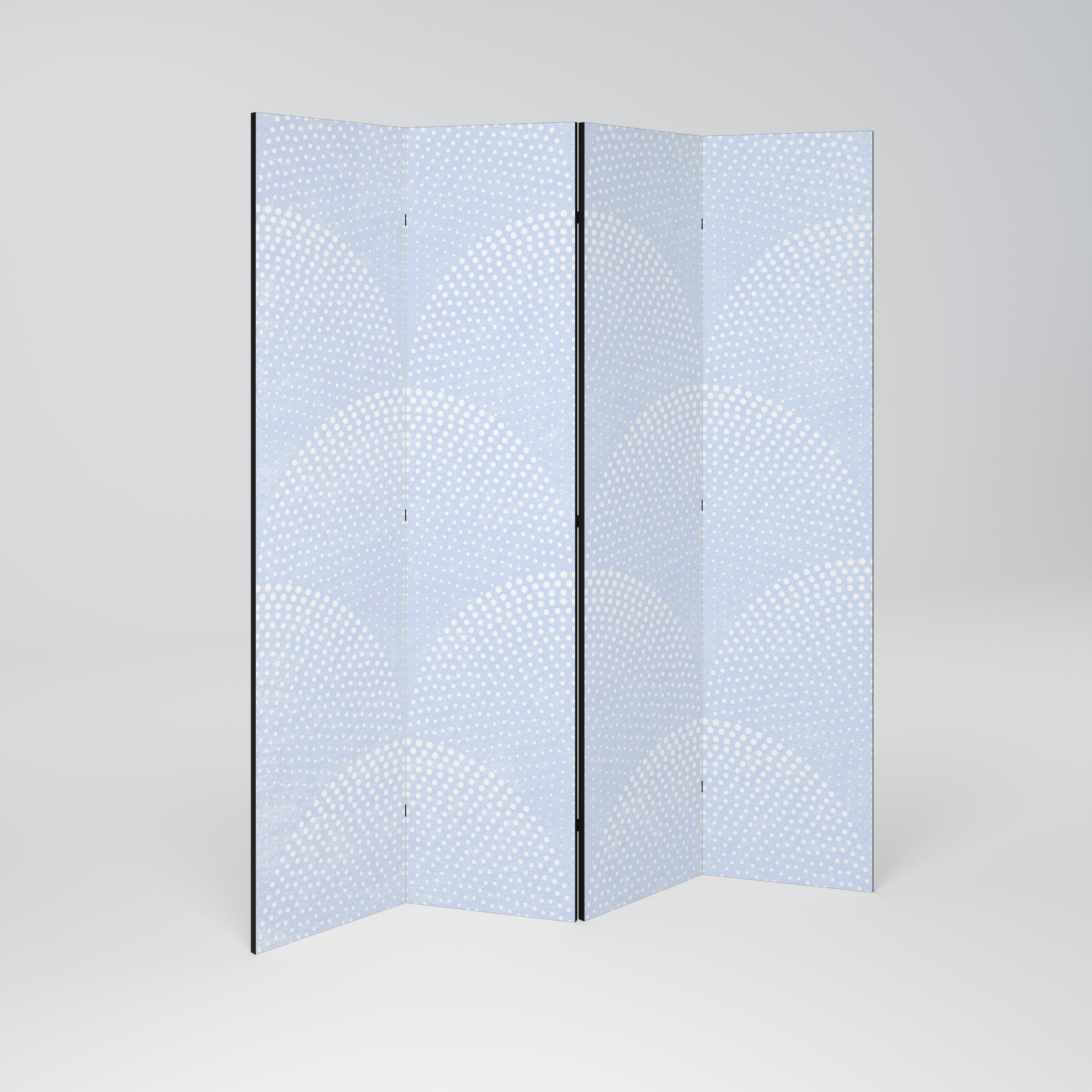 HARMONIOS CURVES DISPLAY Dekorativ rumsavdelare med 4 paneler
