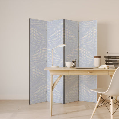 HARMONIOUS CURVES DISPLAY Rumsavdelare 4 paneler