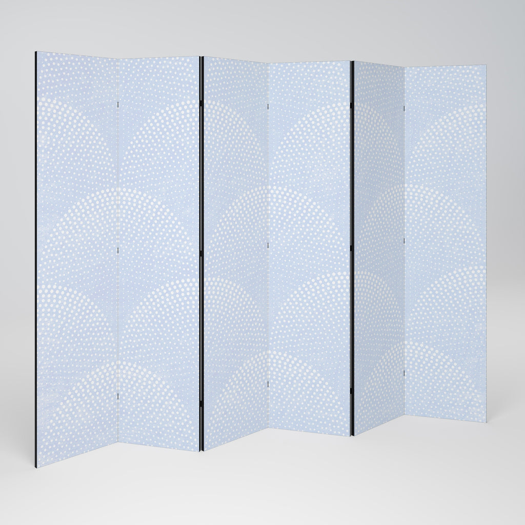 HARMONIOS CURVES DISPLAY Dekorativ rumsavdelare med 6 paneler