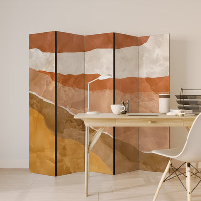 SANDHILLS SPLENDOUR Decorative 5-Panel Room Divider