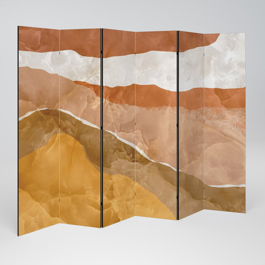 SANDHILLS SPLENDOUR Decorative 6-Panel Room Divider